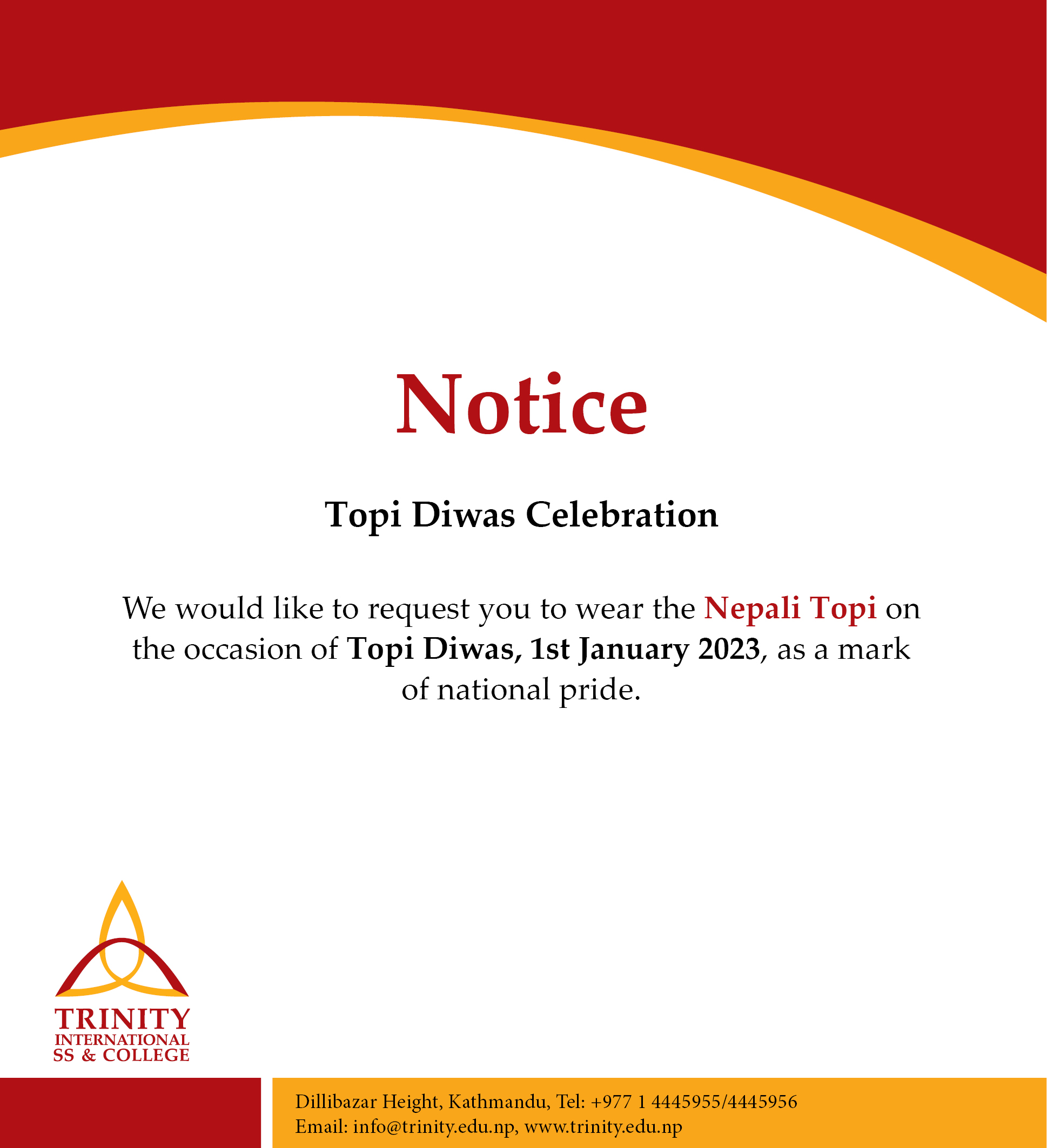 Topi Diwas Celebration 2023